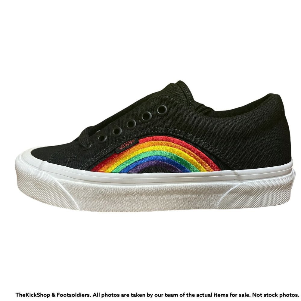 Vans Lampin 86 DX Anaheim Factory "PRIDE" (Black) Women Sneakers